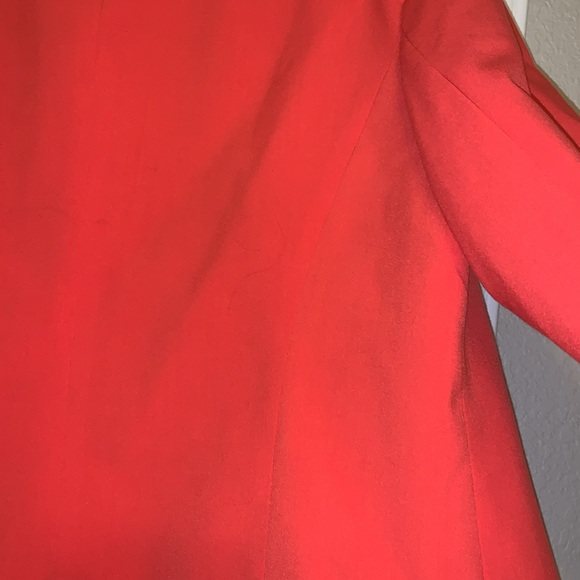 Nine West bright red open front blazer size 16 - Picture 9 of 9